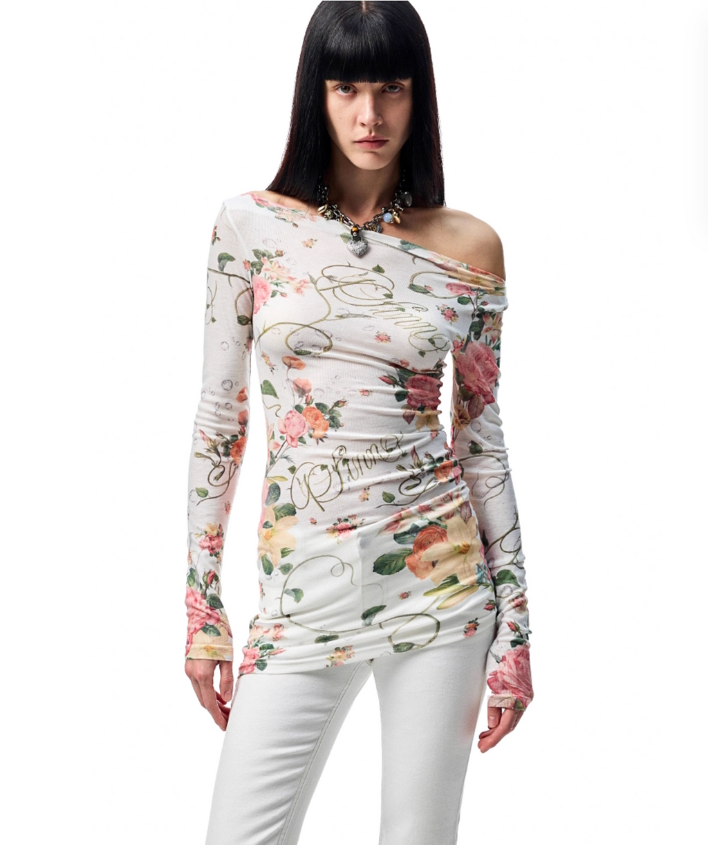 BENEDICTE BOATNECK LONG TOP
