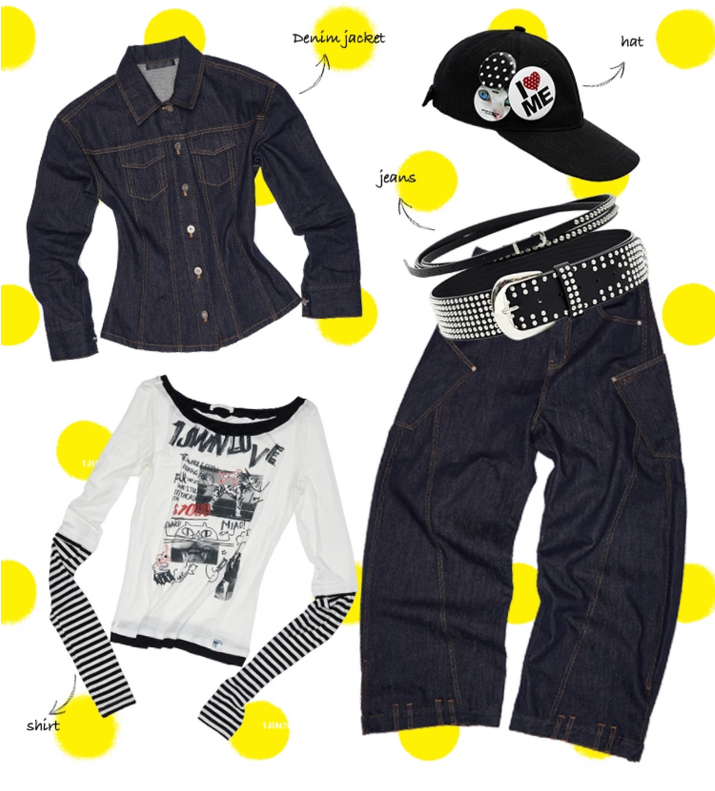 OCIORIO JACKET TOP & JEANS