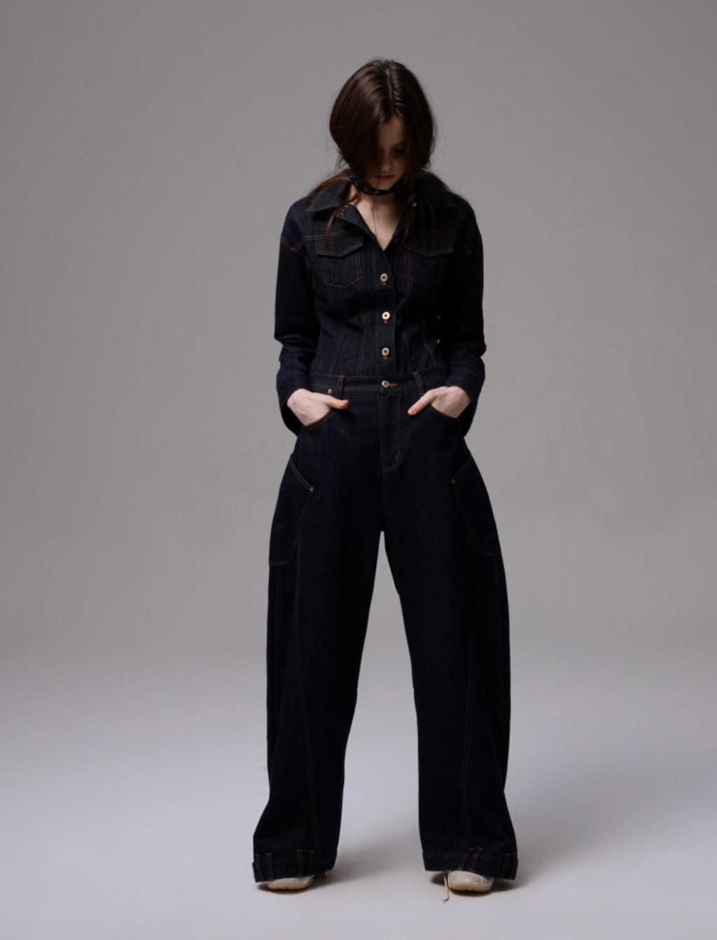 OCIORIO JACKET TOP & JEANS