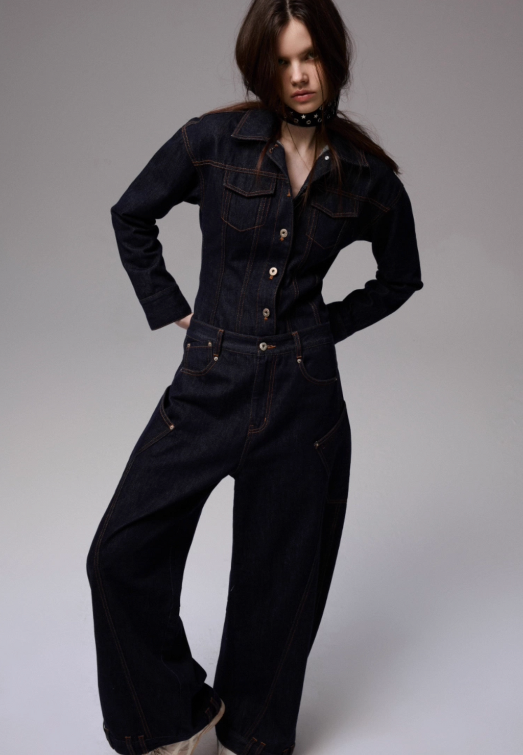 OCIORIO JACKET TOP & JEANS