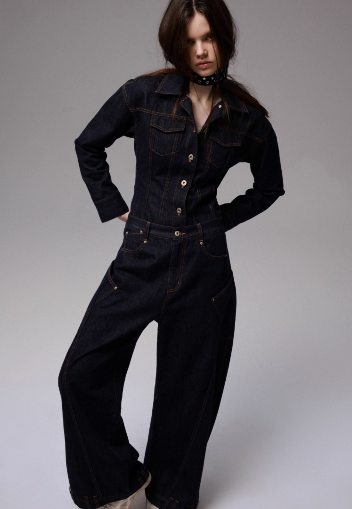 OCIORIO JACKET TOP & JEANS
