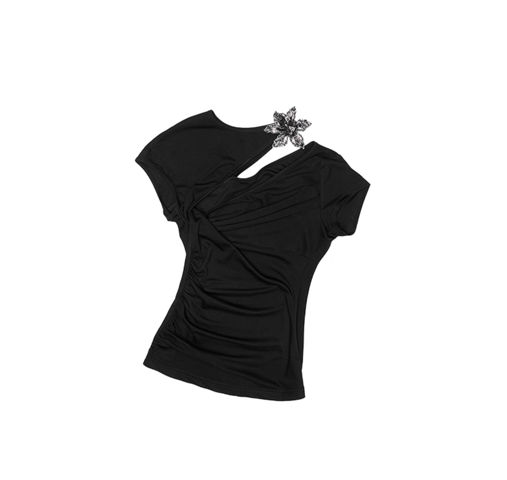 SWEETNY SLIM-FIT ACETATE T-SHIRT – 3colors