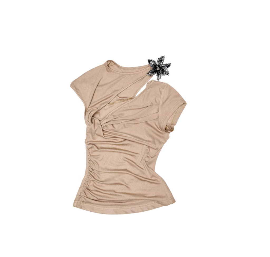 SWEETNY SLIM-FIT ACETATE T-SHIRT – 3colors