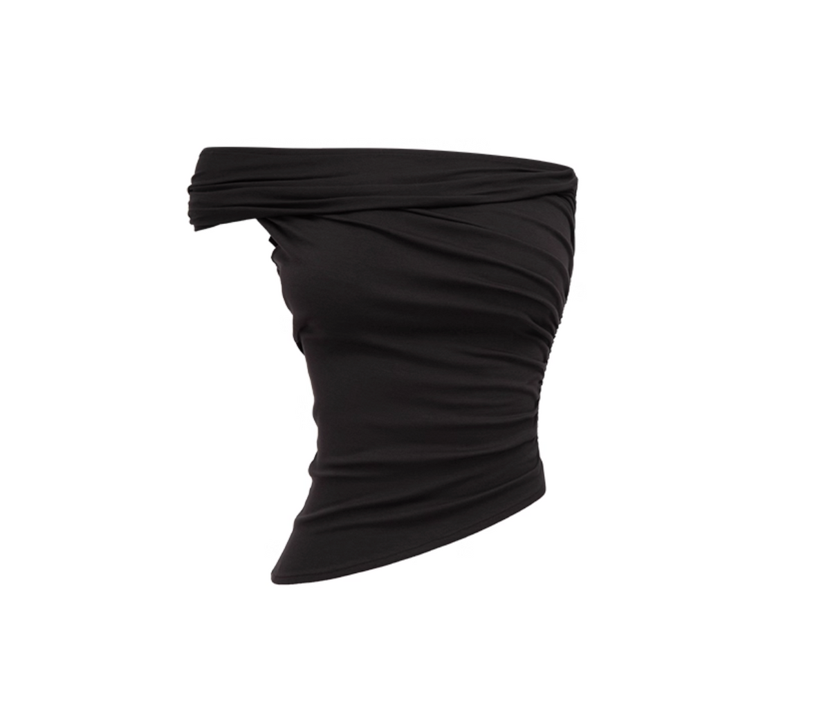 LARISA RUCHED TOP (can be worn 2 ways) & KNOT MIDI SKIRT – 4colors