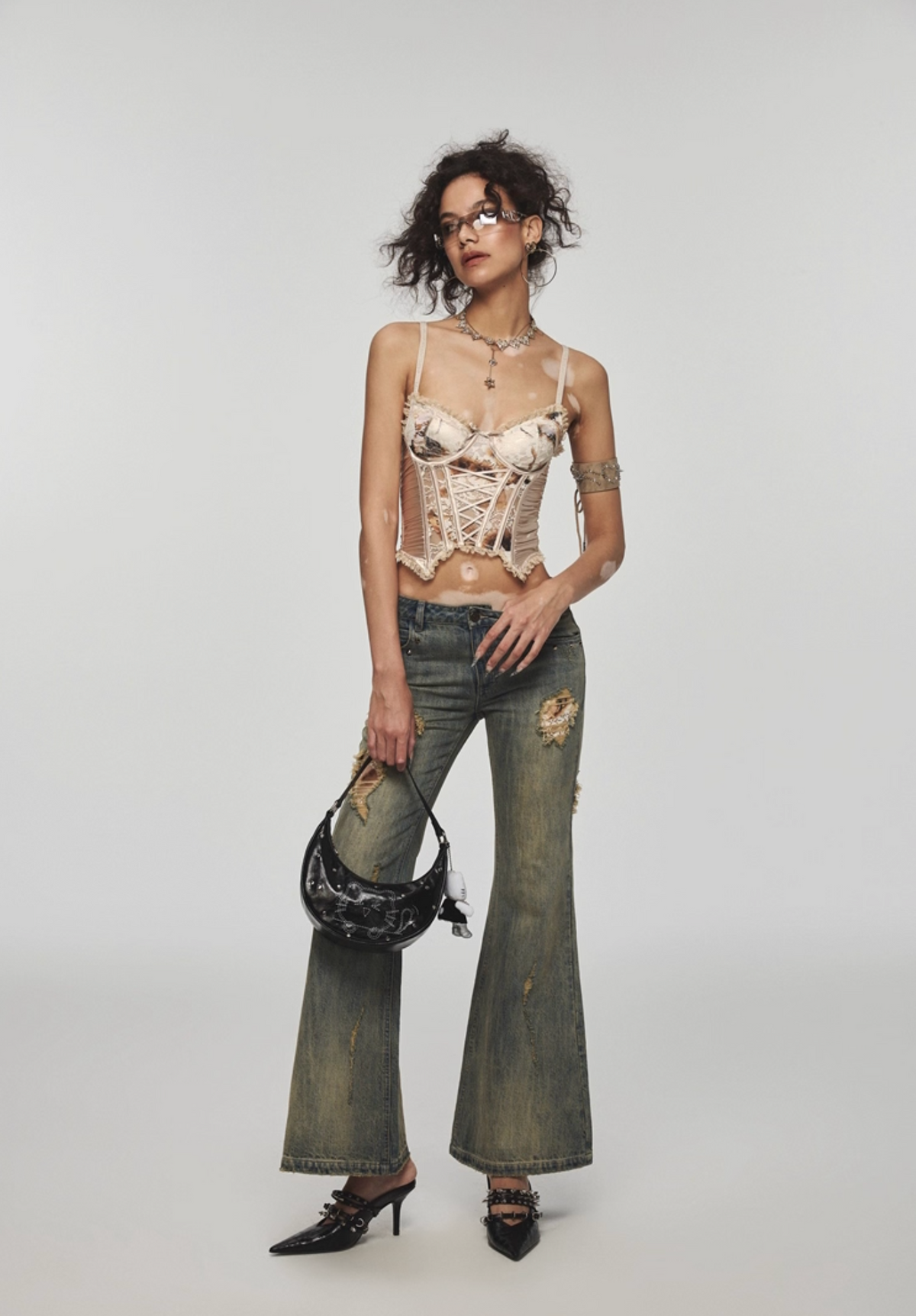 VINTAGE BURN CORSET TOP