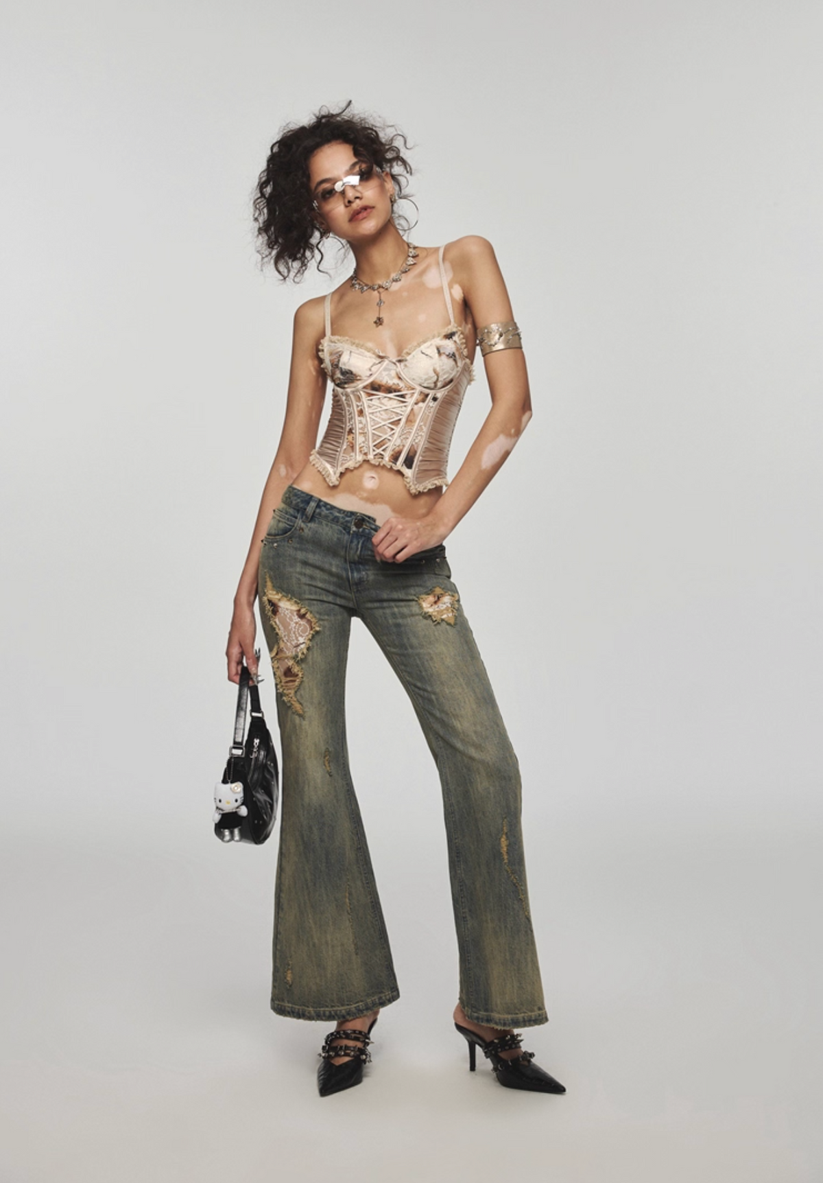 VINTAGE BURN CORSET TOP