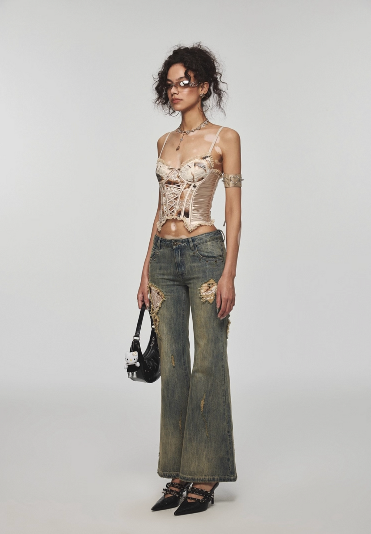 VINTAGE BURN CORSET TOP