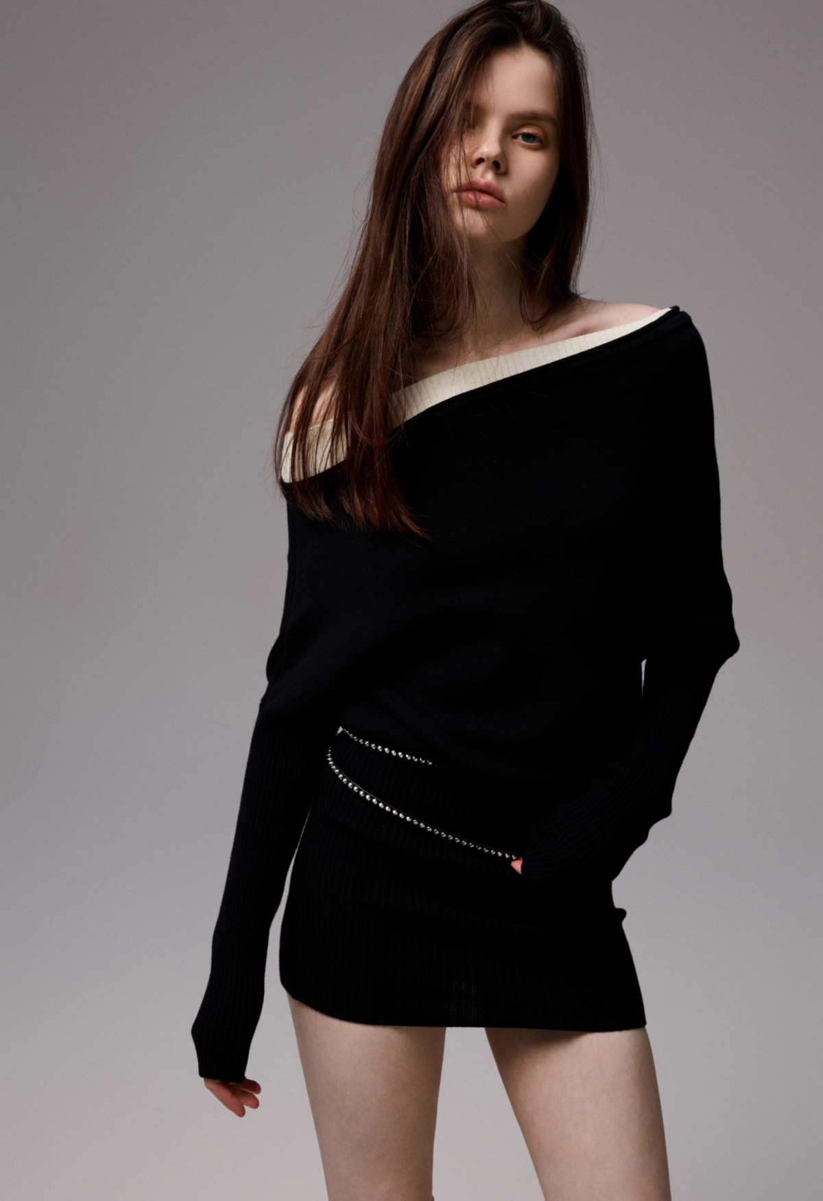 DORIAN KNIT DRESS (can be worn as a top) – 2colors