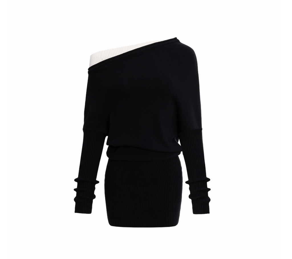 DORIAN KNIT DRESS (can be worn as a top) – 2colors
