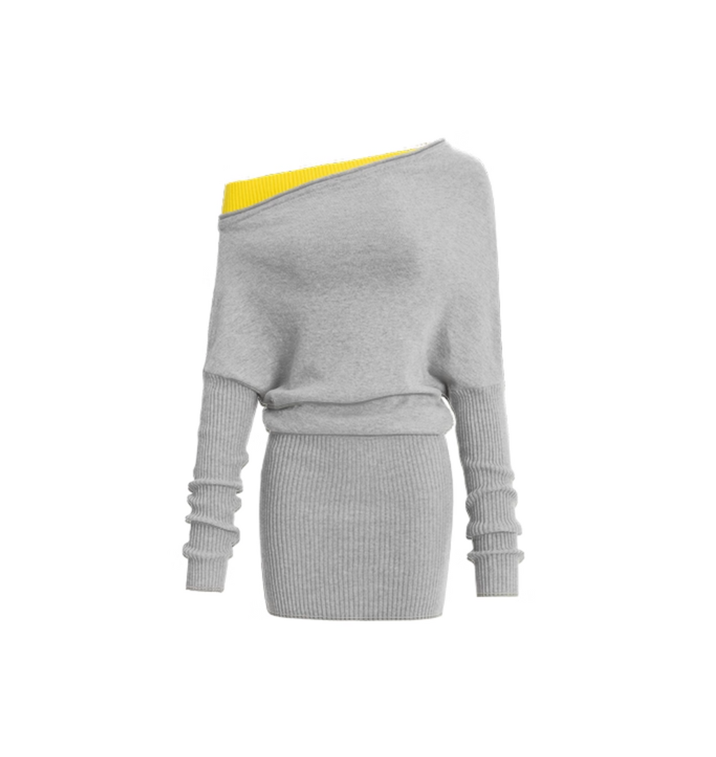 DORIAN KNIT DRESS (can be worn as a top) – 2colors