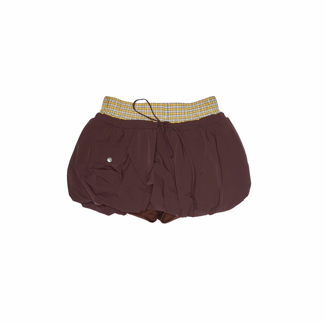 PLAID PANEL 2-PIECE SET & SKIRT & BRALETTE – 2colors