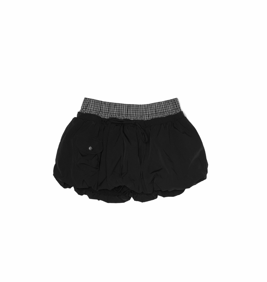 PLAID PANEL 2-PIECE SET & SKIRT & BRALETTE – 2colors