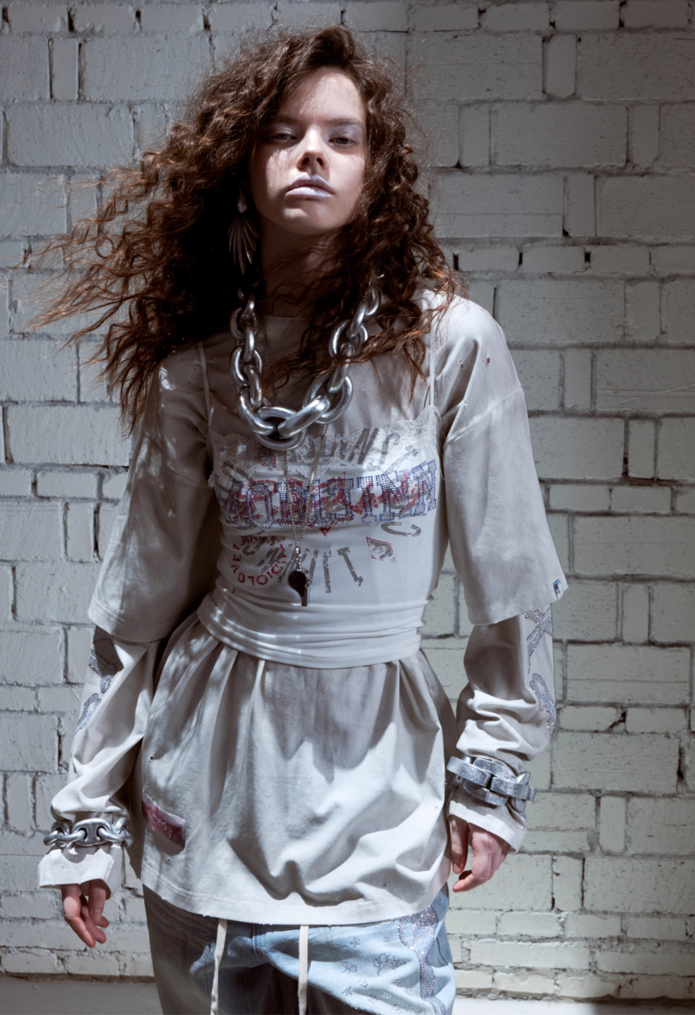 ♱ KAHLO レーストップ ♱ ネイビーブルー