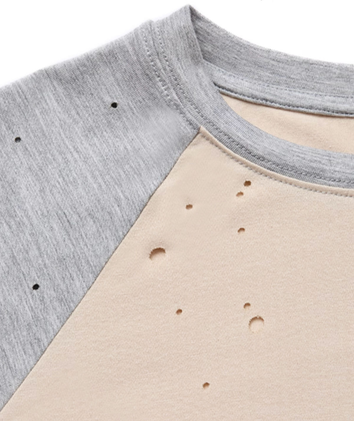ZUMI PRINTED RIPPED T-SHIRT – 2colors