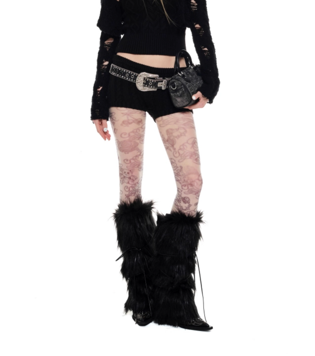 IN STOCK | FURRY BOOT COVERS