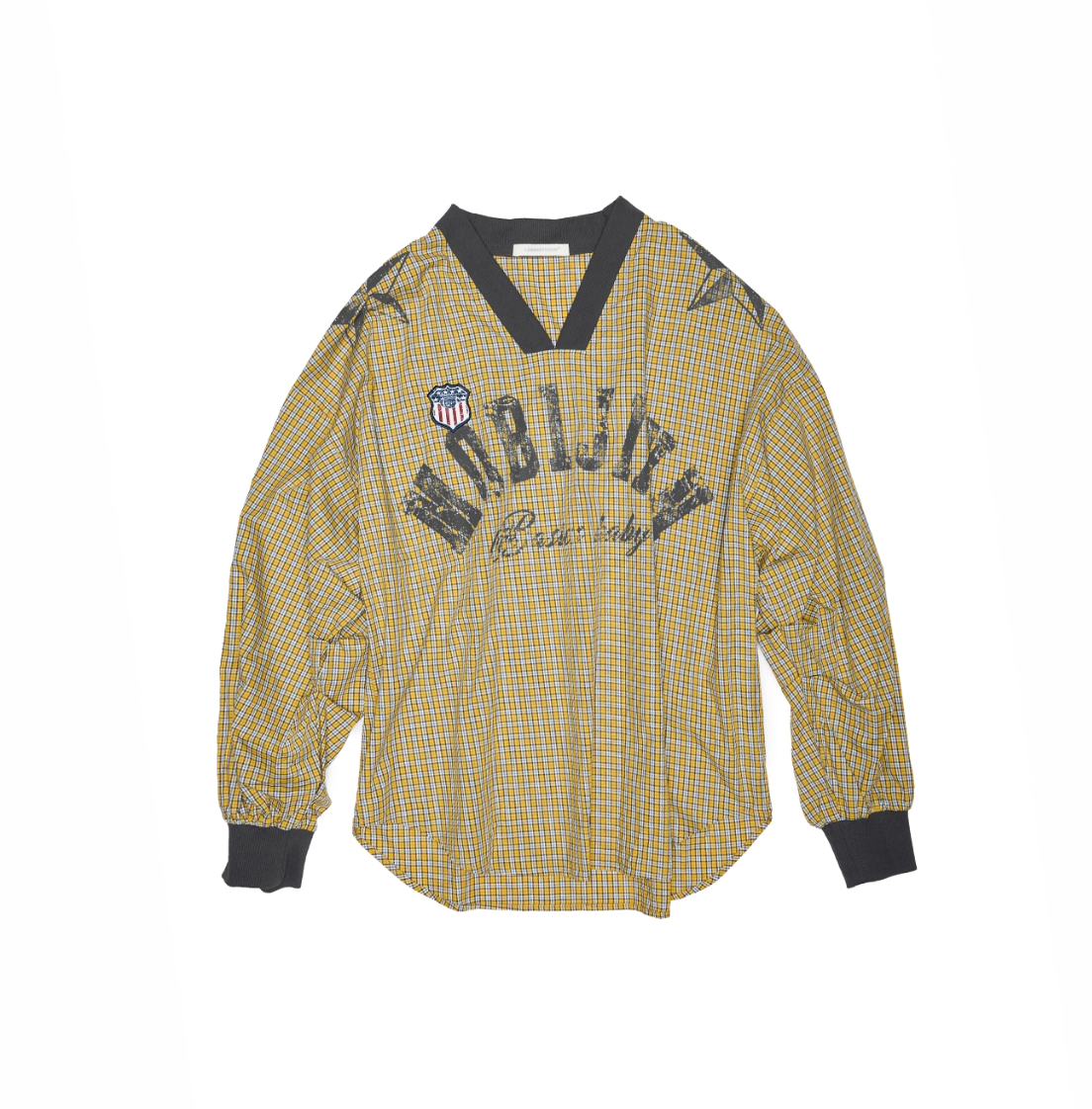 VINTAGE V-NECK JERSEY TOP – 4colors
