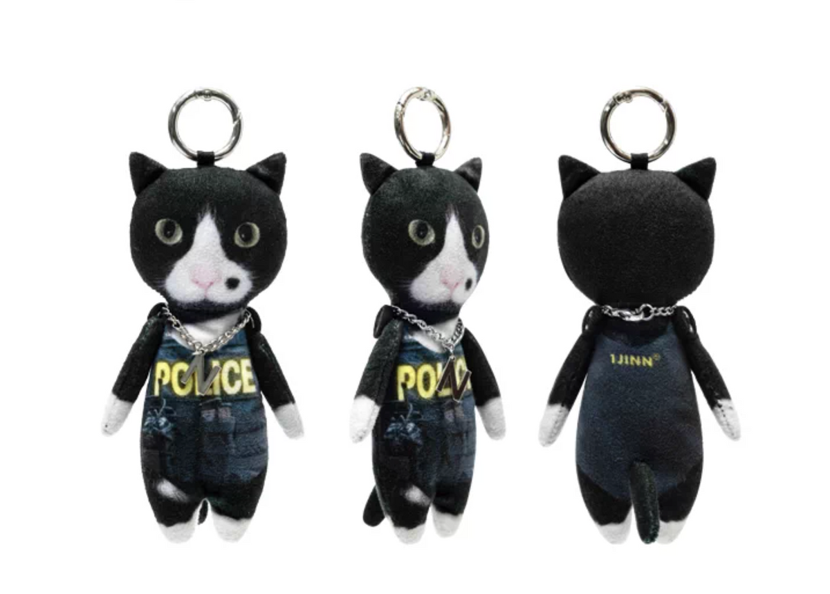 KAWAII PLUSH CAT KEYCHAIN – 4styles