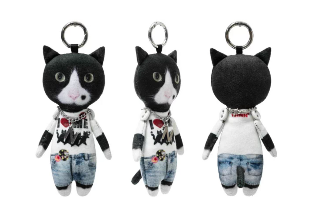 KAWAII PLUSH CAT KEYCHAIN – 4styles