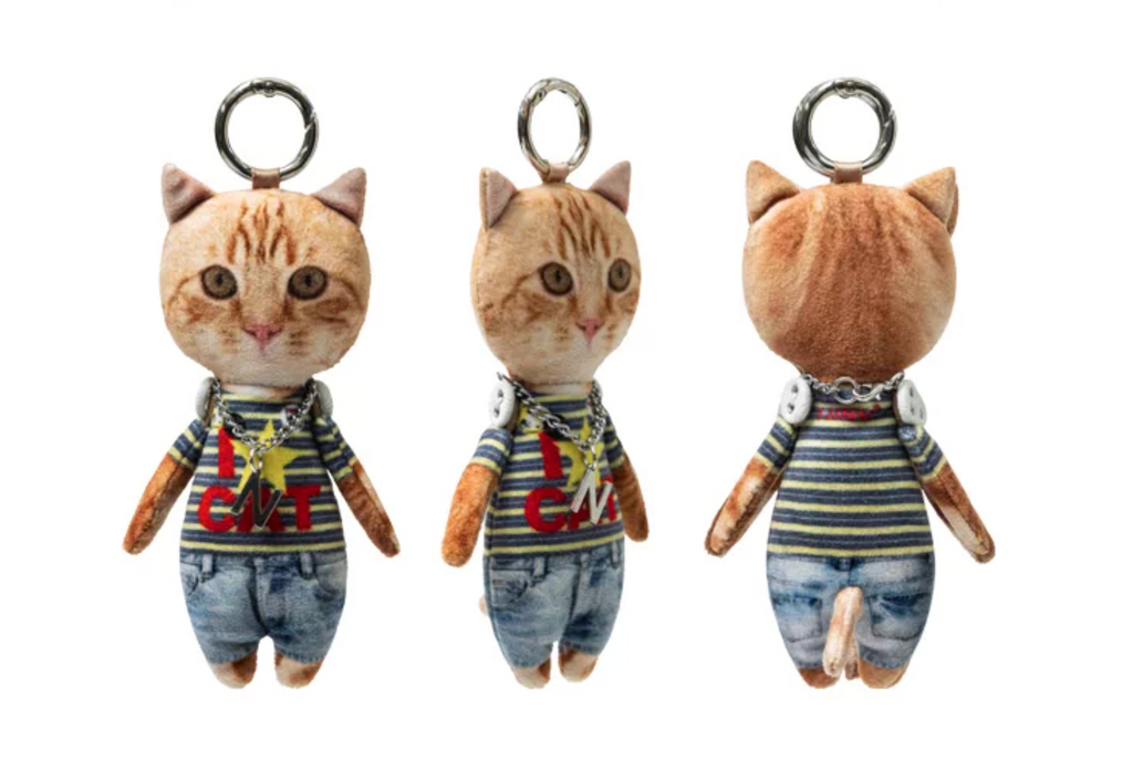 KAWAII PLUSH CAT KEYCHAIN – 4styles