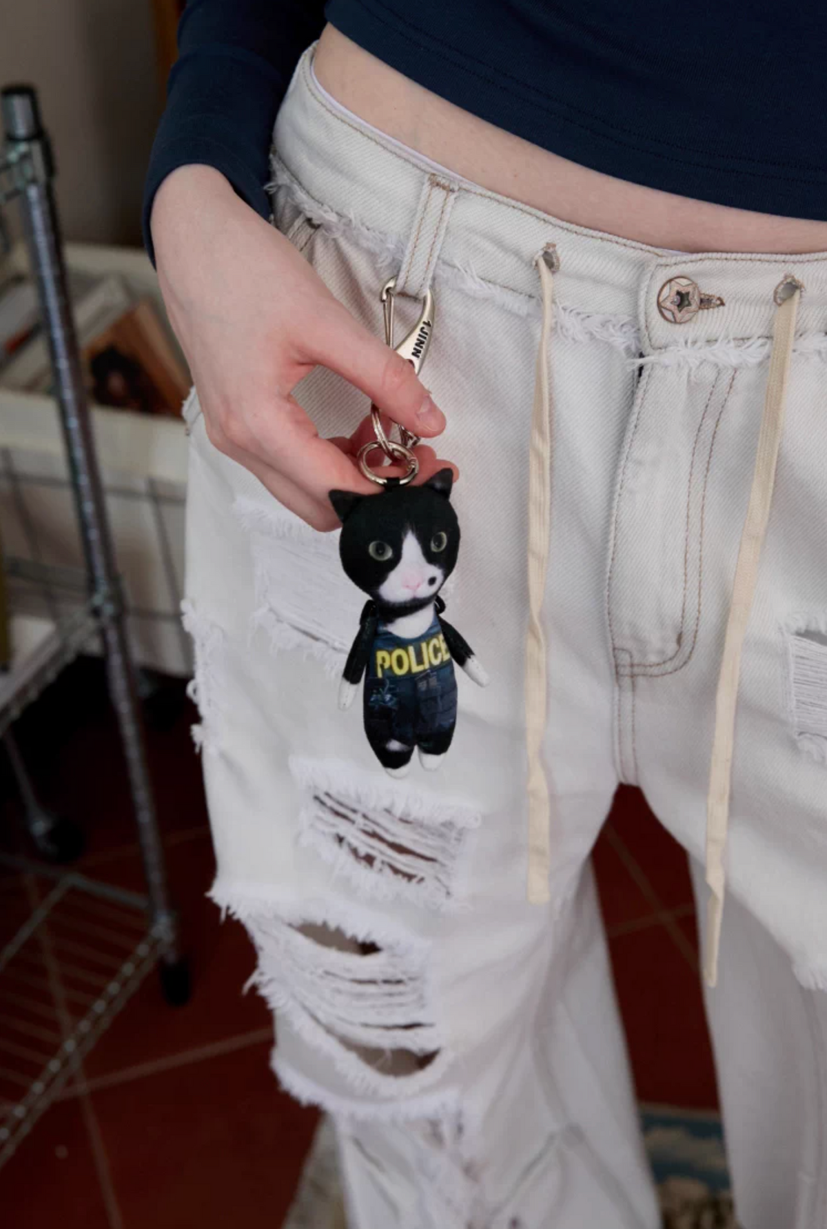 KAWAII PLUSH CAT KEYCHAIN – 4styles