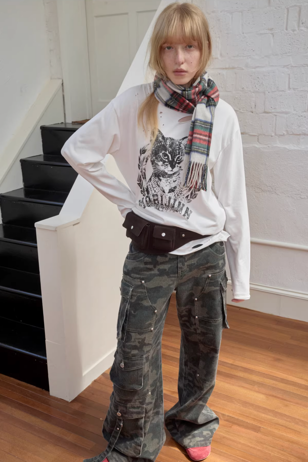 UTILITY CAMO MULTI-POCKET JEANS – 2colors