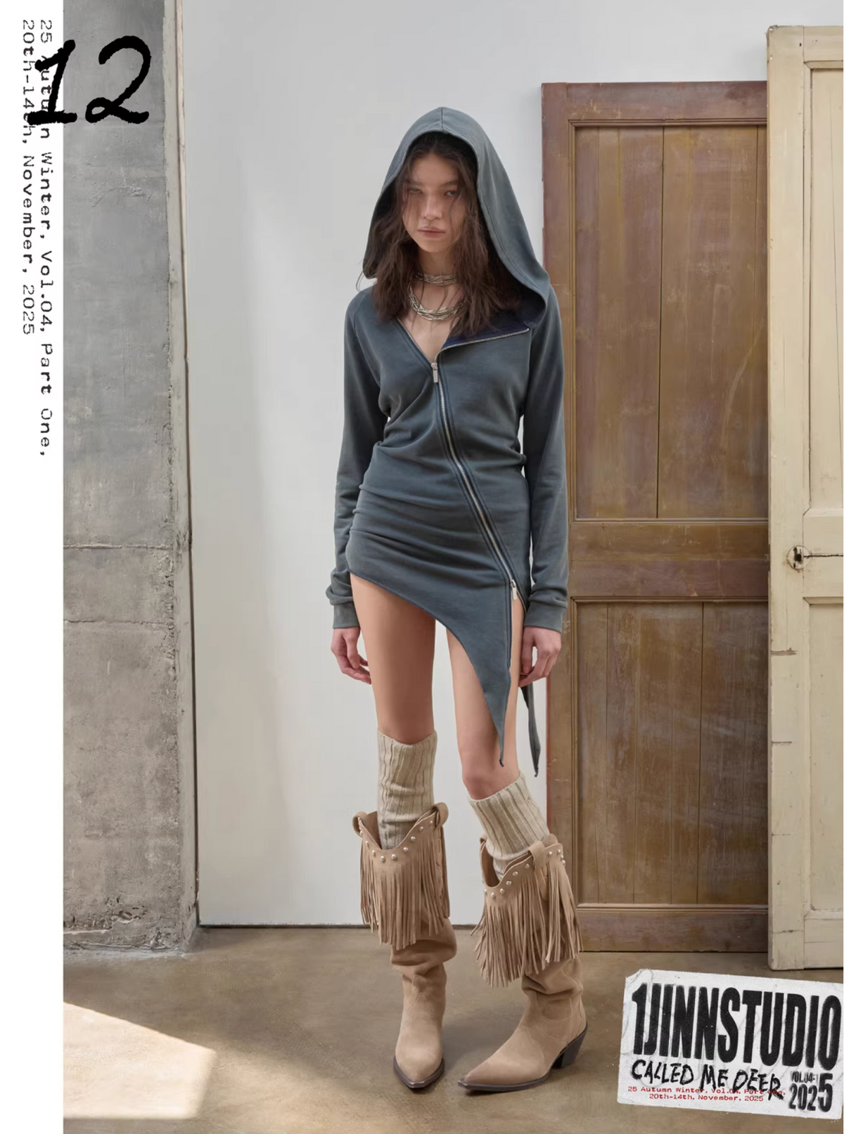 IN STOCK ♱ MORAY HOODIE DRESS ♱ 2colors