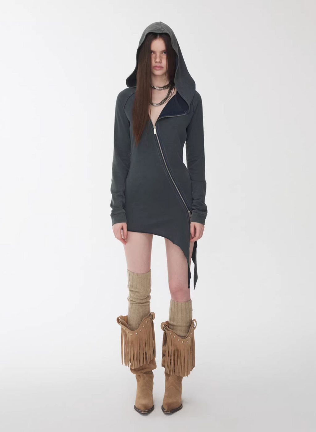 IN STOCK ♱ MORAY HOODIE DRESS ♱ 2colors
