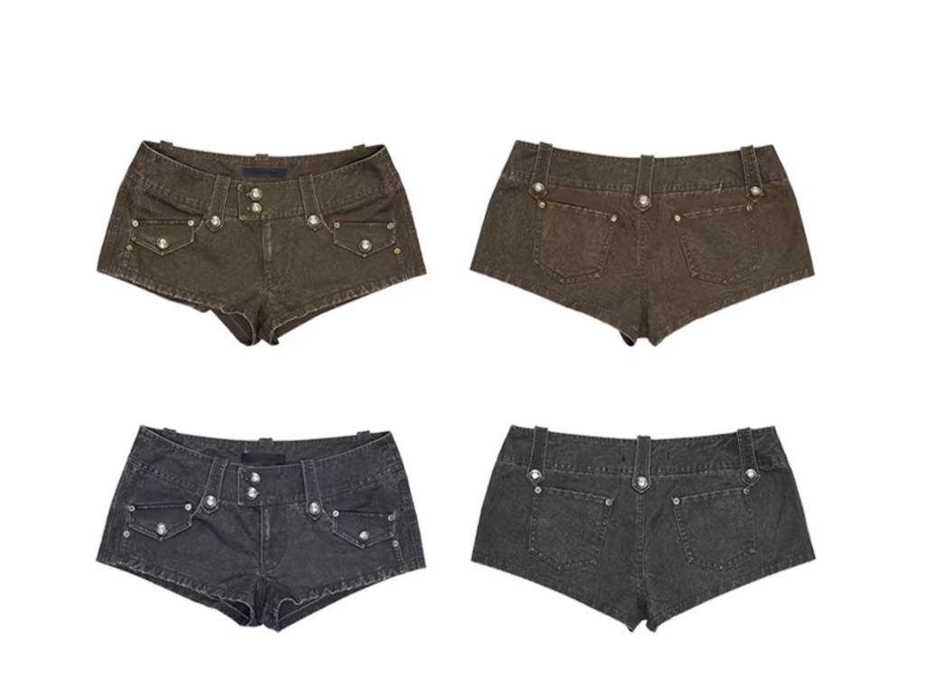 MILITARY RETRO WASHED CANVAS JACKET & SHORT – 2colors