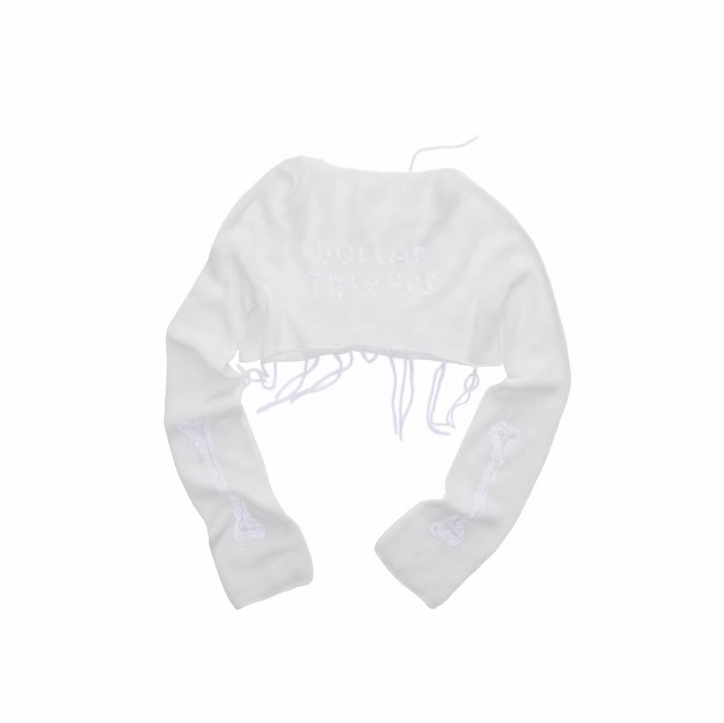 SEQUIN SHEER KNIT CROPPED SWEATER – 3colors
