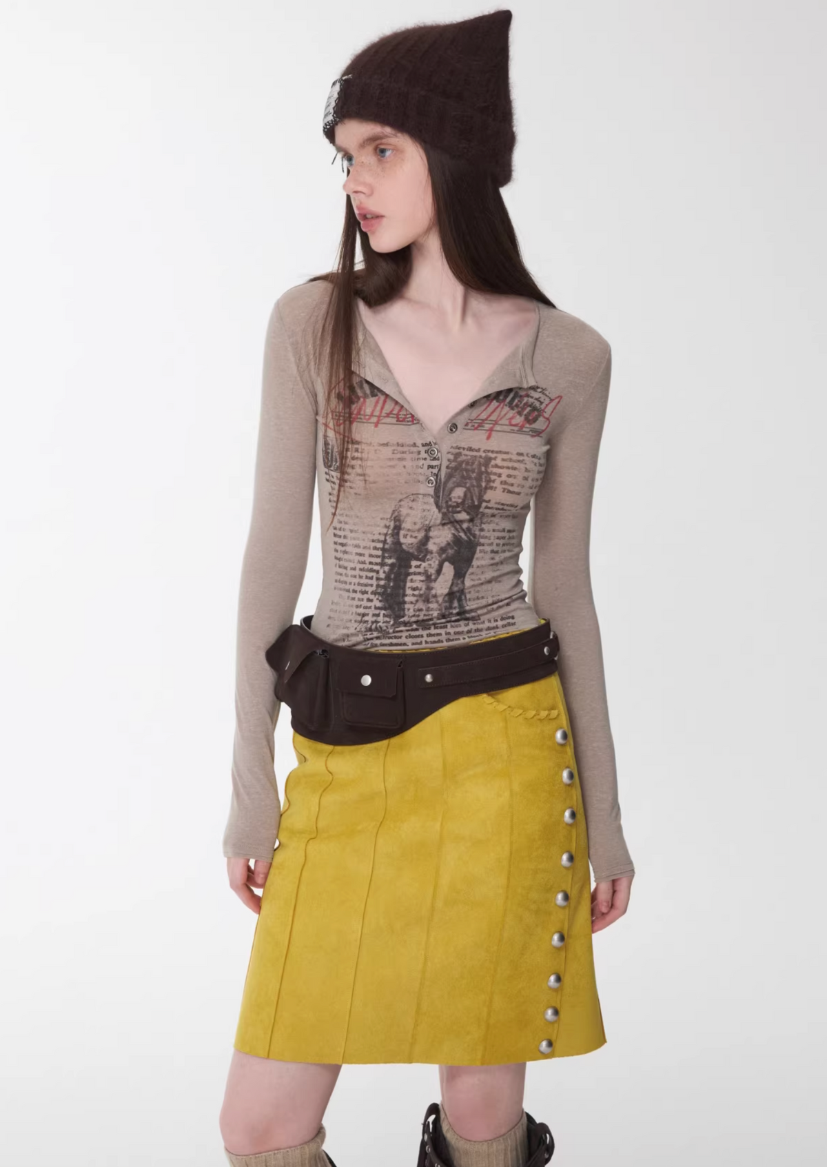 ♱ RENAISSANCE PRINT T-SHIRT (3colors)