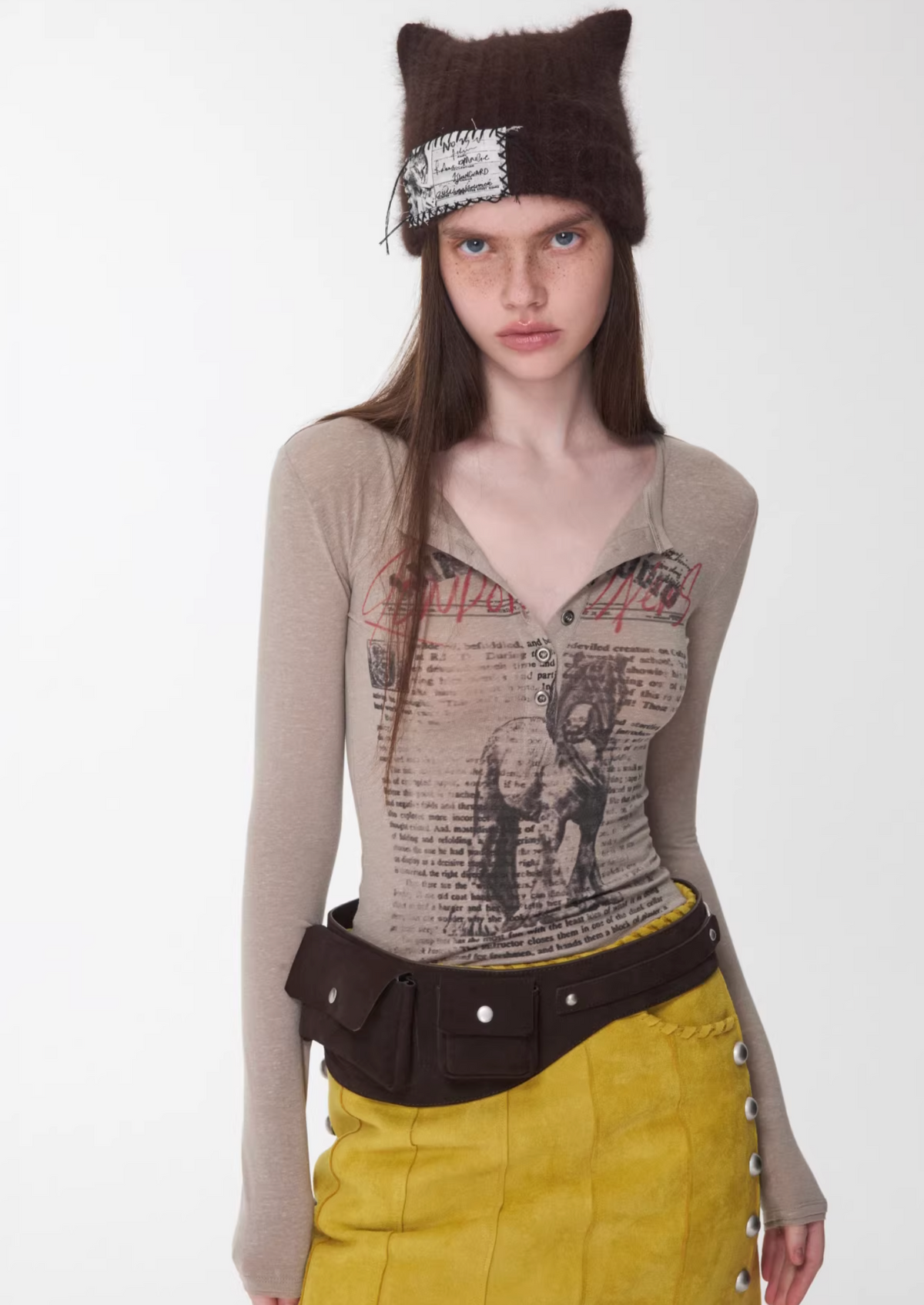 ♱ RENAISSANCE PRINT T-SHIRT (3colors)