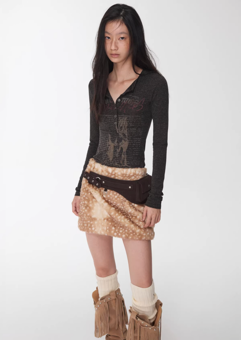 ♱ RENAISSANCE PRINT T-SHIRT (3colors)