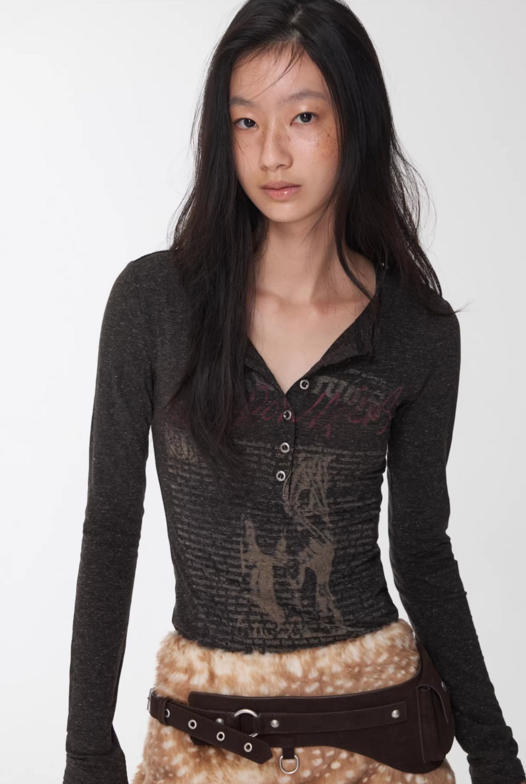 ♱ RENAISSANCE PRINT T-SHIRT (3colors)