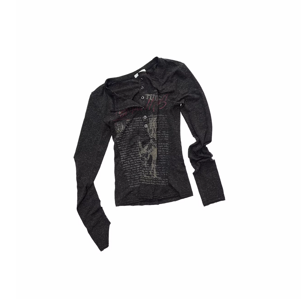 ♱ RENAISSANCE PRINT T-SHIRT (3colors)