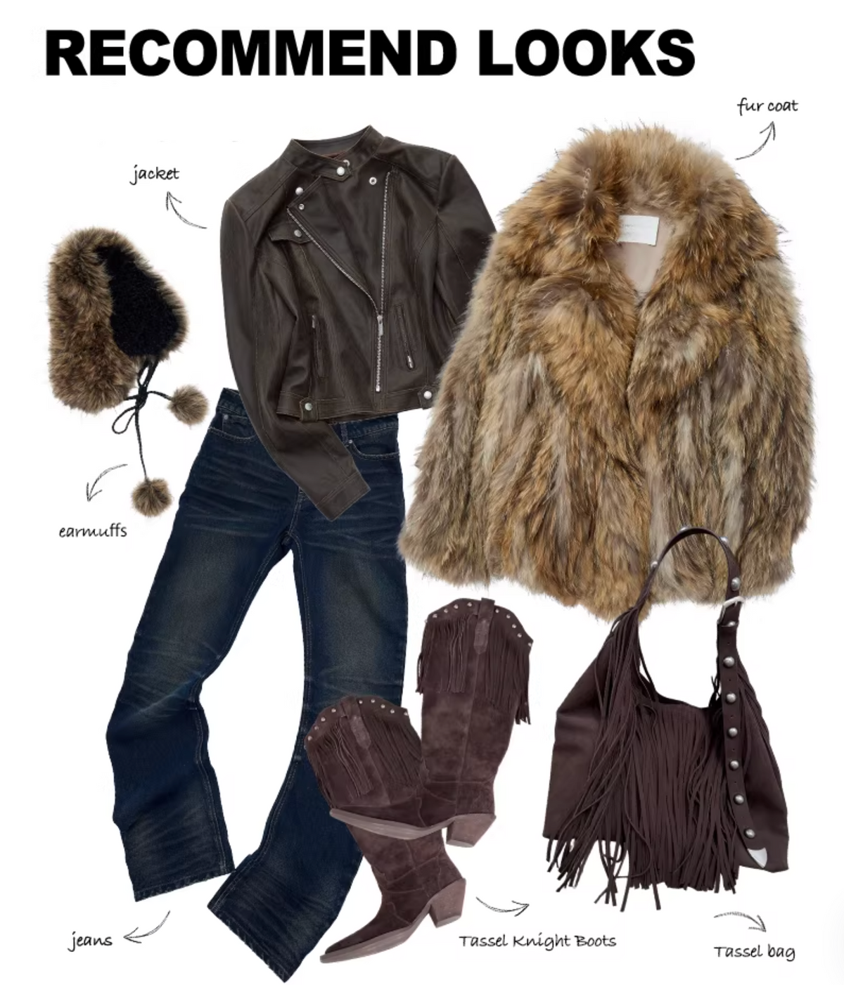 NOMAD RACCOON FUR WOVEN COAT ♱ 2colors