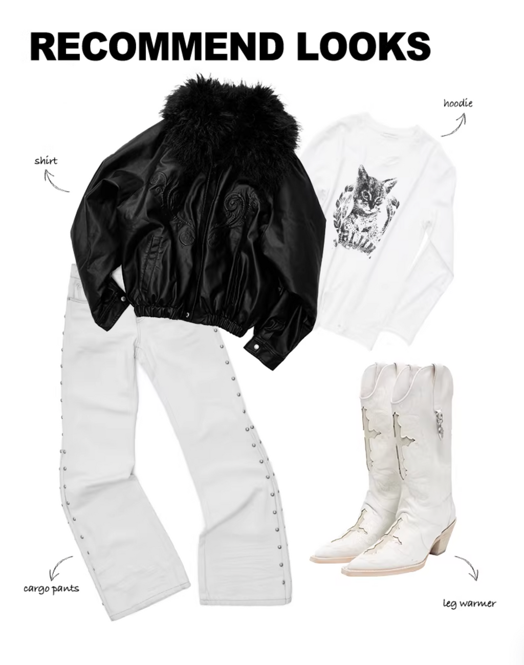 ANGEL WING FUR-COLLAR JACKET – 2colors