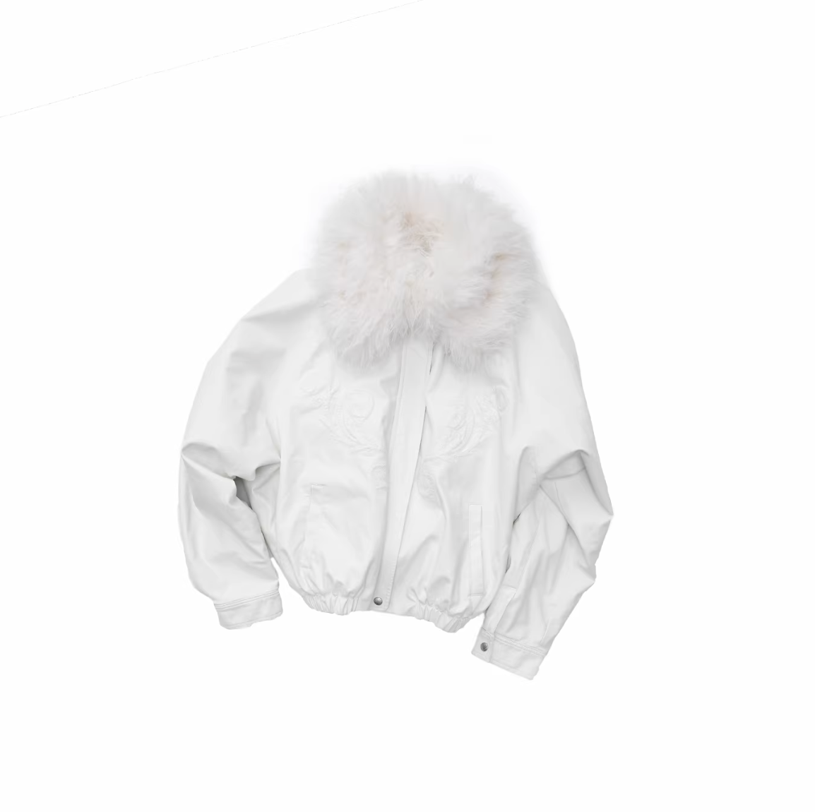 ANGEL WING FUR-COLLAR JACKET – 2colors