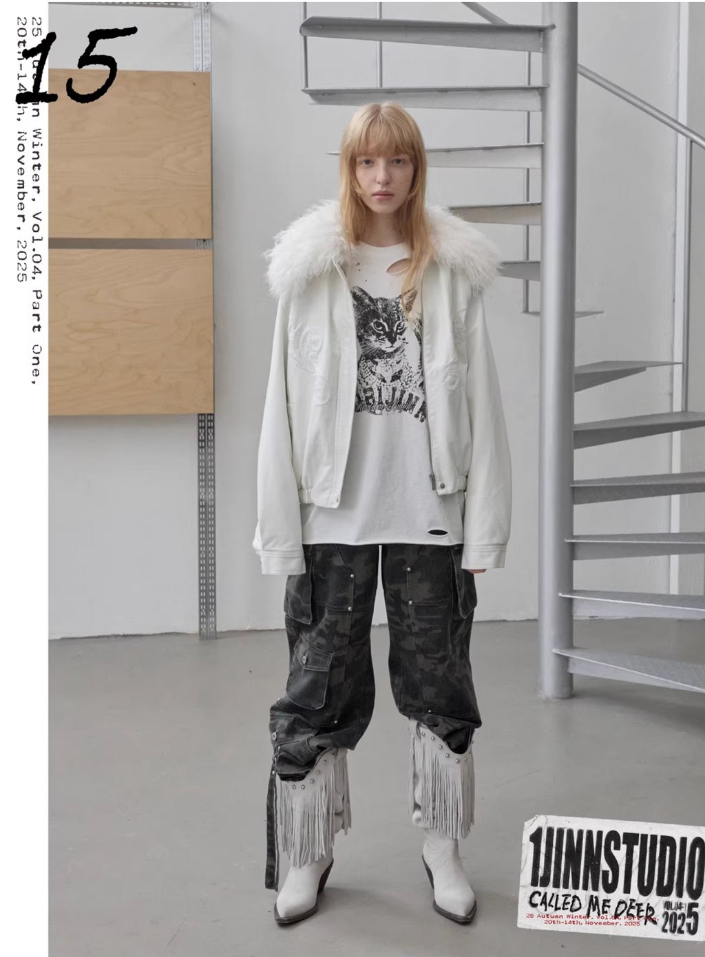ANGEL WING FUR-COLLAR JACKET – 2colors
