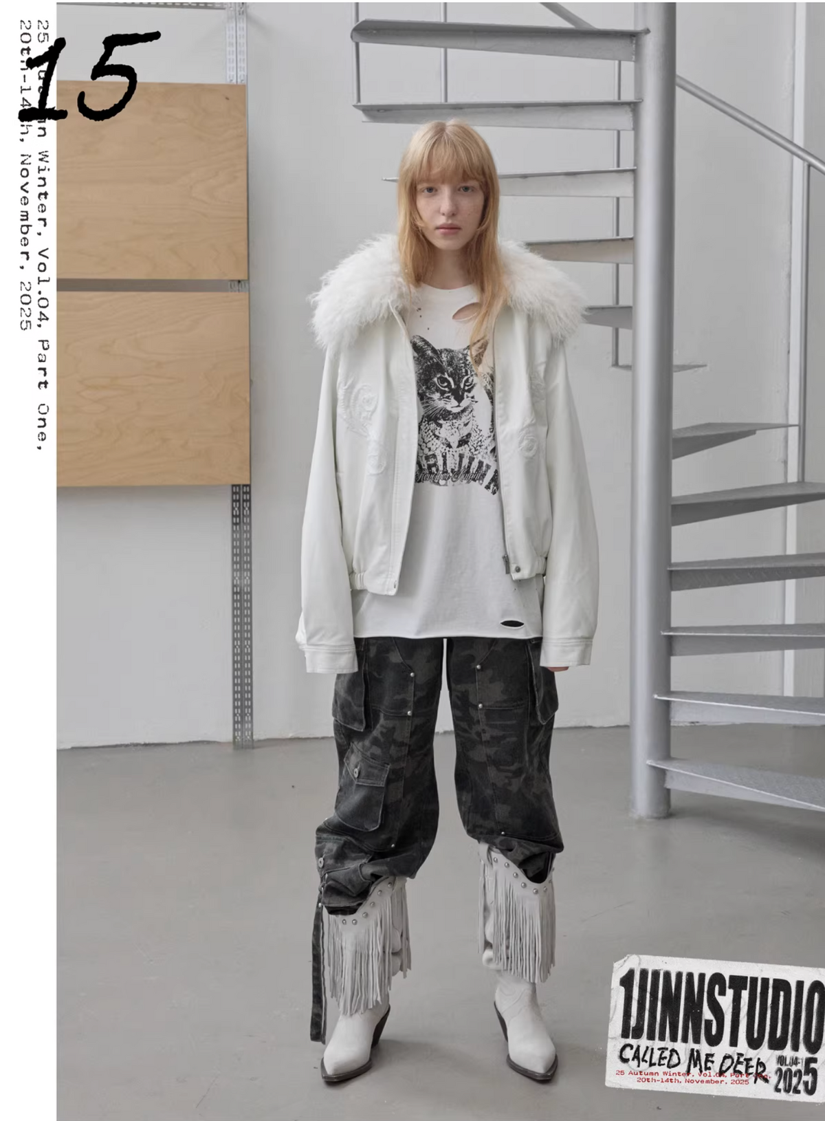 ANGEL WING FUR-COLLAR JACKET – 2colors