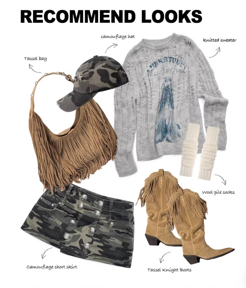 VINTAGE WOLF DESTROYED SWEATER - 3colors