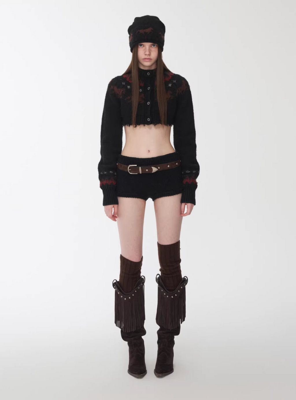 NORDIC HORSE KNIT 2-PIECE SET – 3colors