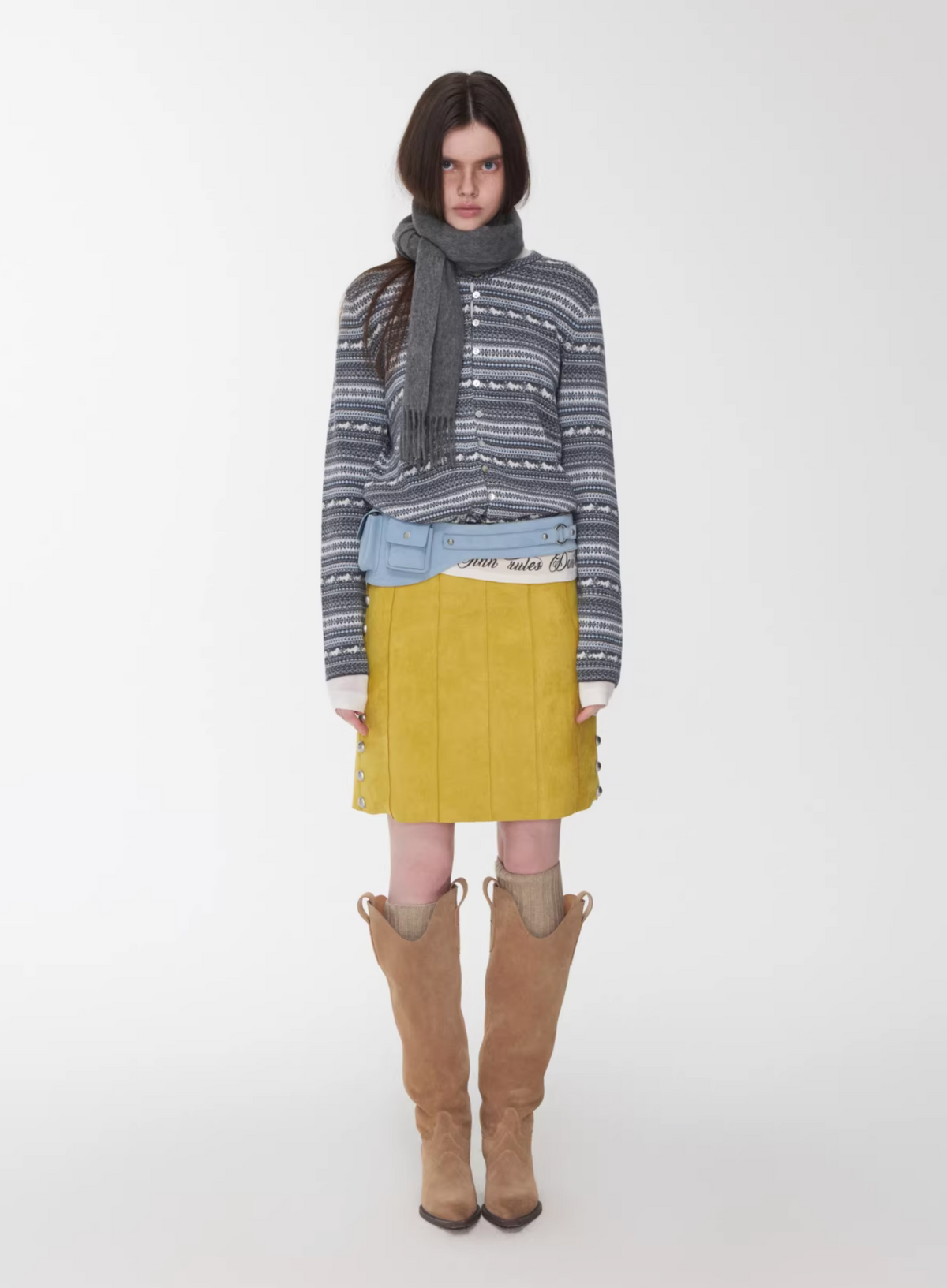 NORDIC HORSE TIE CARDIGAN – 3colors