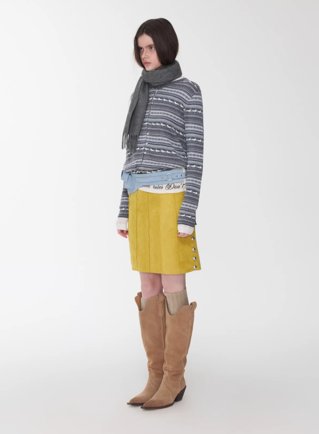 NORDIC HORSE TIE CARDIGAN – 3colors