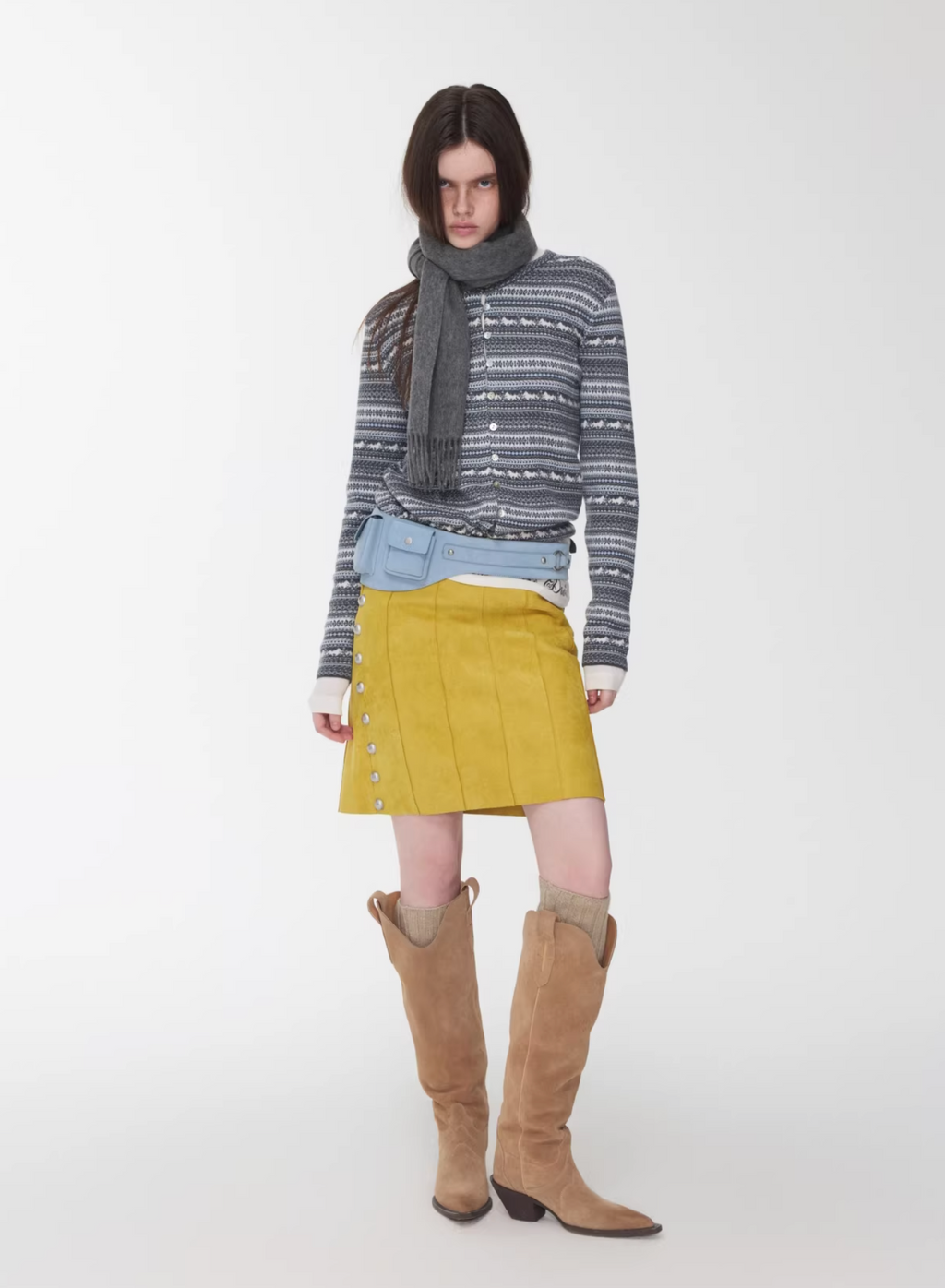 NORDIC HORSE TIE CARDIGAN – 3colors