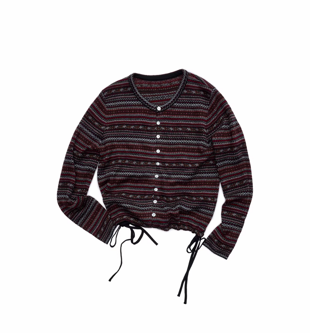 NORDIC HORSE TIE CARDIGAN – 3colors