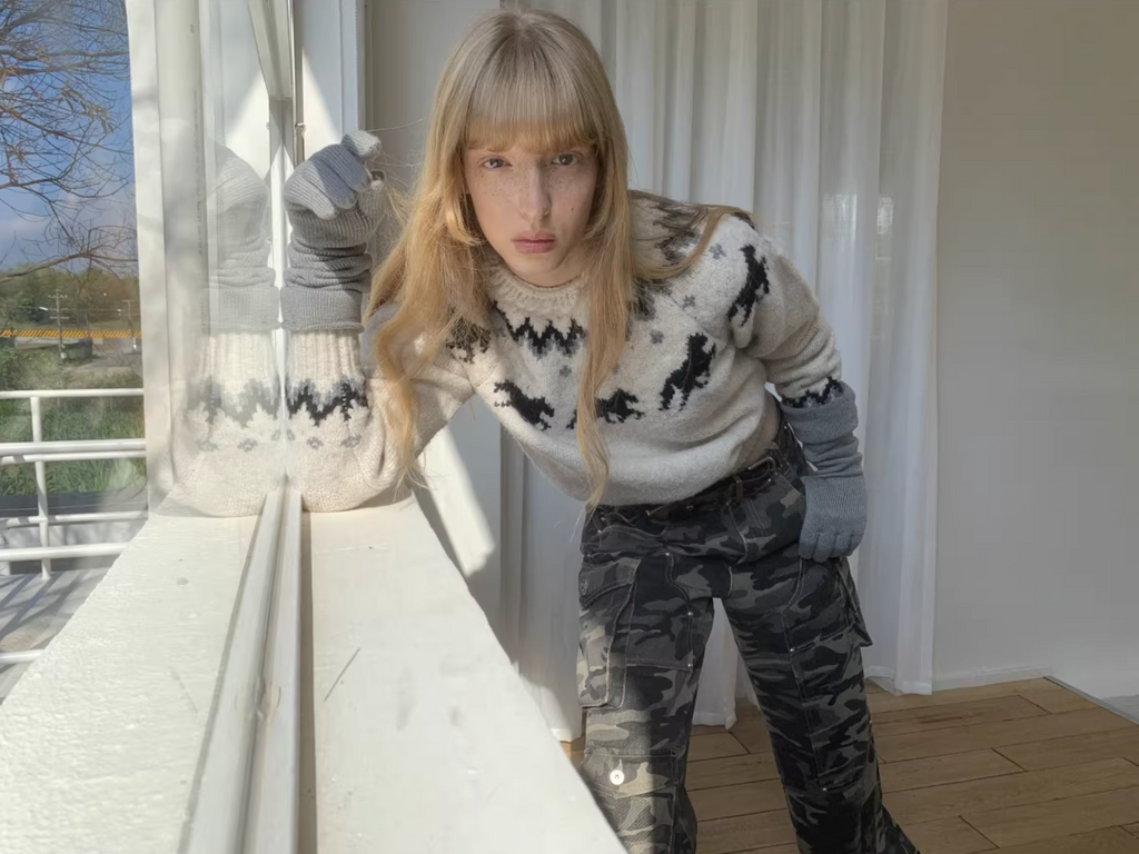 NORDIC HORSE KNIT SWEATER – 3colors