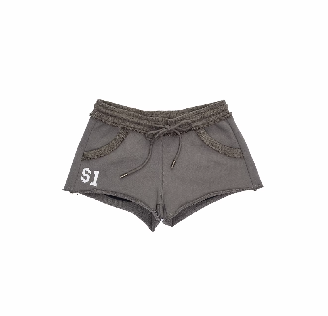 BONE EMBROIDERY SWEAT SHORTS - 4colors