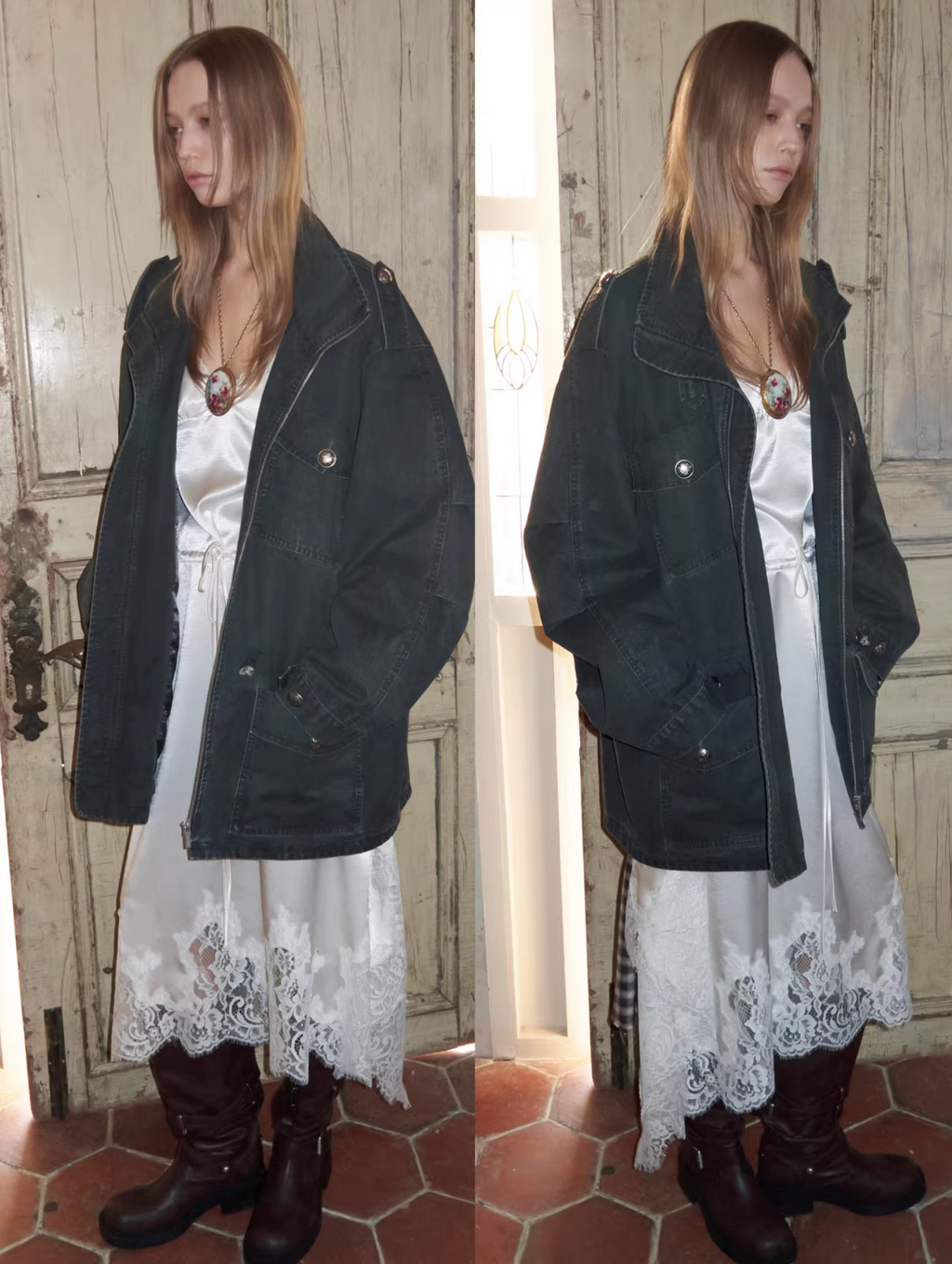 UTILITY CINCH FIELD JACKET - 2colors