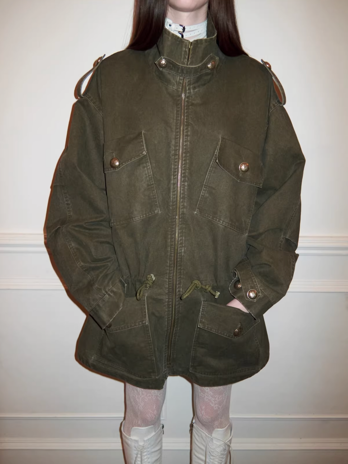 UTILITY CINCH FIELD JACKET - 2colors