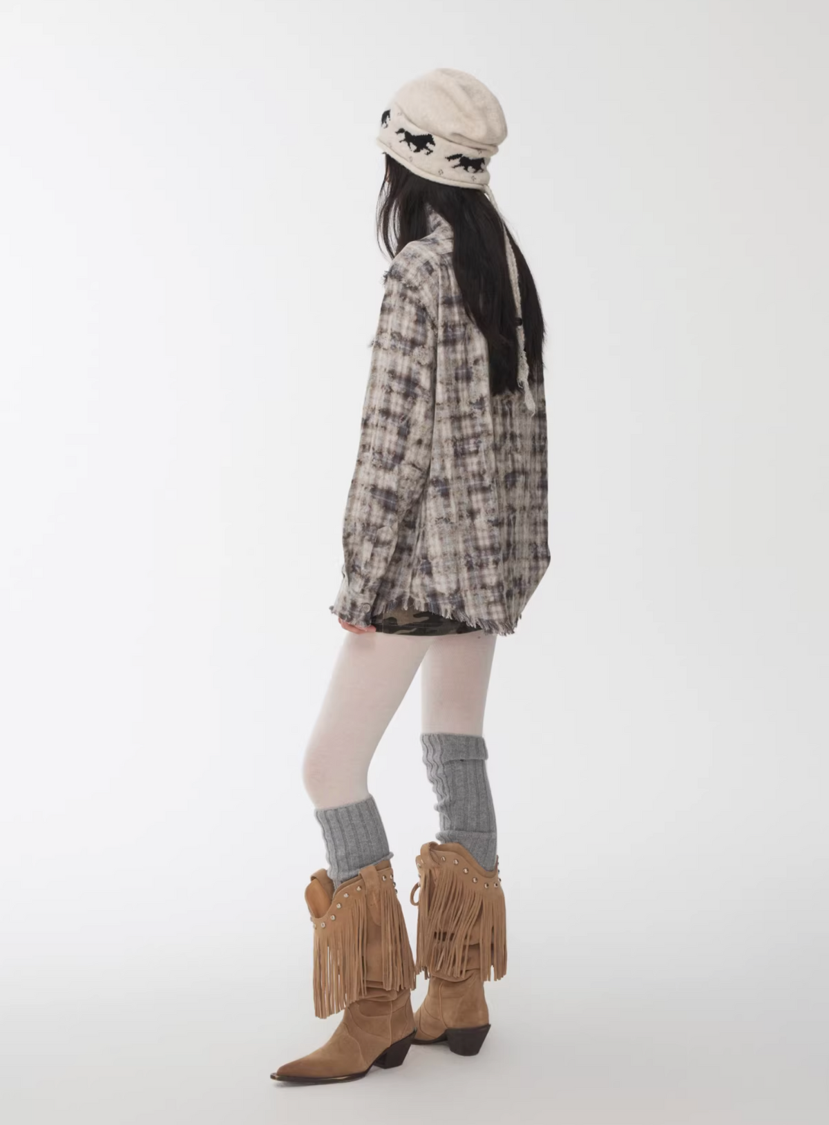 KOMO WASHED PLAID SHIRT – 2colors
